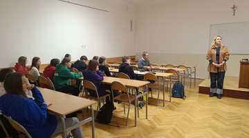 Uczniowie Liceum Ogólnokształcącego w Trzebini uczestniczyli w warsztatach dziennikarskich 28 XI 2024, 27 II 2025